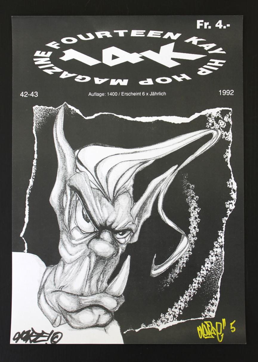 14K Cover No. 42/43 by CRUZE (Signed)